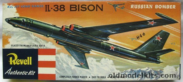 Revell 1/169 IL-38 Bison Russian Bomber 'S' Kit, H235-98 plastic model kit